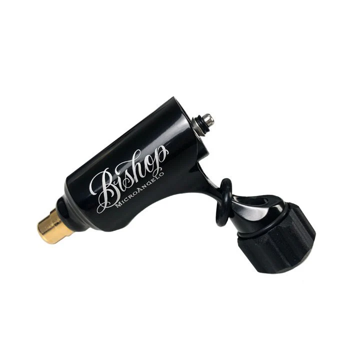 Buy Bishop Rotary MicroAngelo Tattoo Machine – Polished Black Buy Bishop Rotary MicroAngelo Tattoo Machine - Polished Black