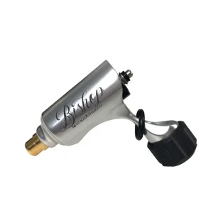 Bishop Rotary MicroAngelo Tattoo Machine 6 Buy Bishop Rotary MicroAngelo Tattoo Machine - Silver