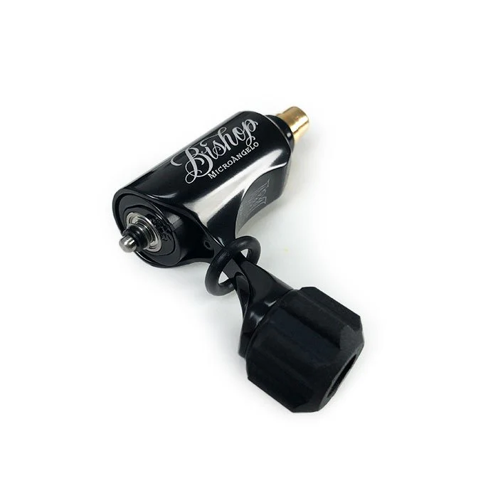 Buy Bishop Rotary MicroAngelo Tattoo Machine – polished black 02 Buy Bishop Rotary MicroAngelo Tattoo Machine - polished black