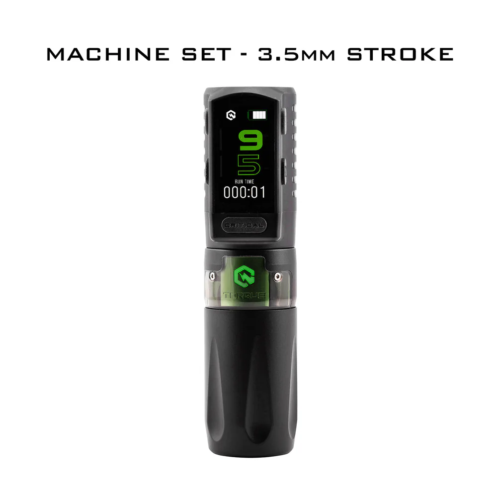 Critical Torque Wireless Tattoo Pen Machine 3.5mm – Machine SET Critical Torque Wireless Tattoo Pen Machine 3.5mm stroke Machine SET