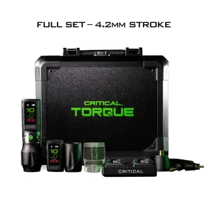 Critical Torque Wireless Tattoo Pen Machine 5 Critical Torque Wireless Tattoo Pen Machine 4.2mm stroke Full SET