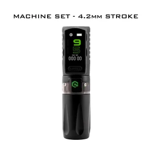 Critical Torque Wireless Tattoo Pen Machine 4 Critical Torque Wireless Tattoo Pen Machine 4.2mm stroke Machine SET