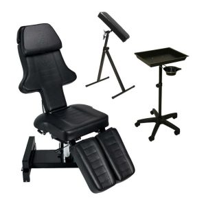 InkBed Tattoo bed Package with Choice of Tray & Armrest