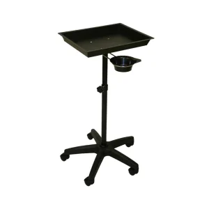 mate Black Steel All Purpose Tray with Removable Utility Cup - Inkbed