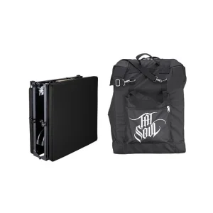 Black TATSoul X Portable Tattoo Table - black