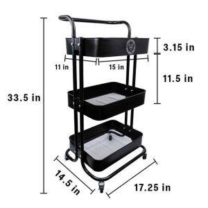 Tattoo Trolley Dimensions